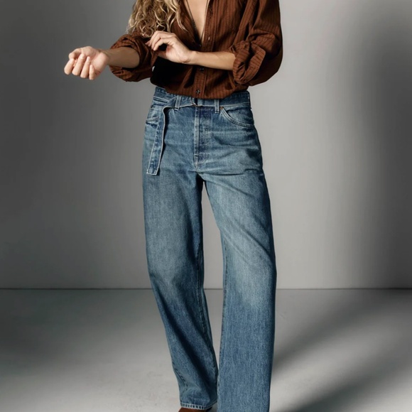 frankie belted jean by imogene and willie size 23 - Picture 3 of 4